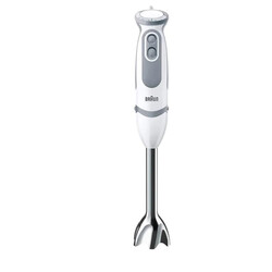 Braun Household MultiQuick 5 Hand Blender, PowerBell Plus Technology, Splash Control, 21 speed, Whisk, Ergonomic Shape, Comfortable Soft Grip, 1000 Watts, 500 ml Chopper - MQ 5235