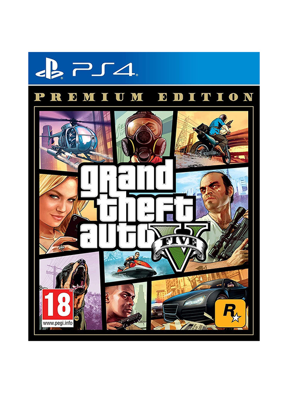 Grand Theft Auto V - Premium Edition for PlayStation 4 (PS4) by Rockstar Games