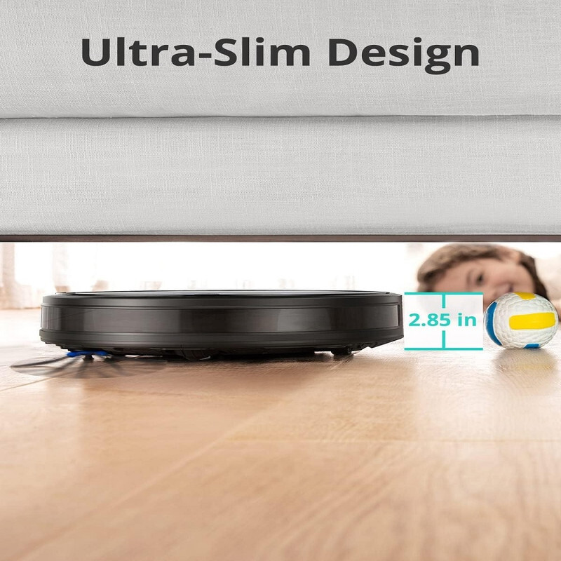 Eufy RoboVac G20 Hybrid Robot Vacuum Cleaner with Mop, Dynamic Navigation, 2500 Pa Strong Suction, 2-in-1 Vacuum and Mop, Ultra-Slim, App, Voice Control, Compatible with Alexa, Ideal for Daily Messes