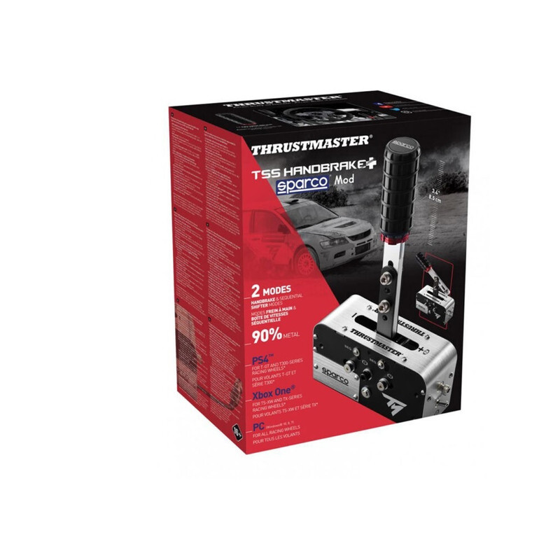 Thrustmaster TSS Hebrake Sparco Mod+ Handbrake & Sequencing for PS5 or PS4 or Xbox Series X and S or Xbox One or PC