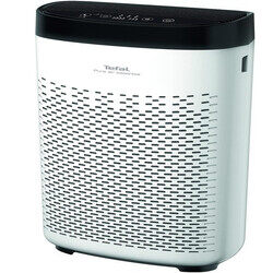 Tefal Pure Air Essential Air Purifier, 50 Watts, 3 Speed, 3 Filt, White and Black, PT2530