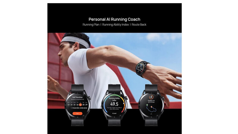 HUAWEI Watch GT 3 (46mm) GPS + BLUETOOTH Smartwatch - Brown