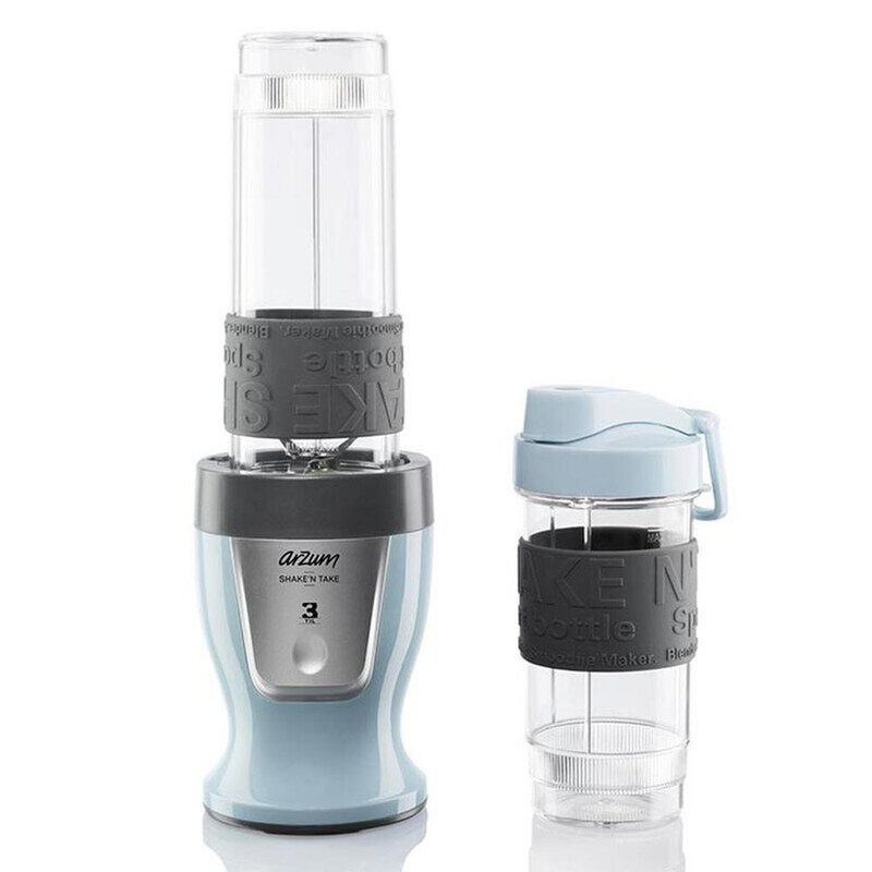 

Arzum AR1032-B Blender Shaken Take Smoothie Misty 300 Watts, Blue