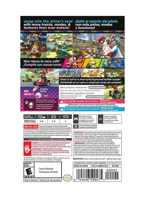 Mario Kart 8 Deluxe for Nintendo Switch by Nintendo