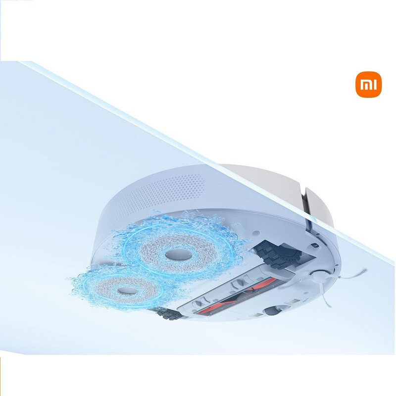 Xiaomi Robot Vacuum S10 PLUS, 4000Pa Powerful Suction Fan Blower, Pressure Mopping with Constant Moisture, Support Customized Cleaning Patterns, 3D Obstacle Avoidance, LDS Laser Navigation System