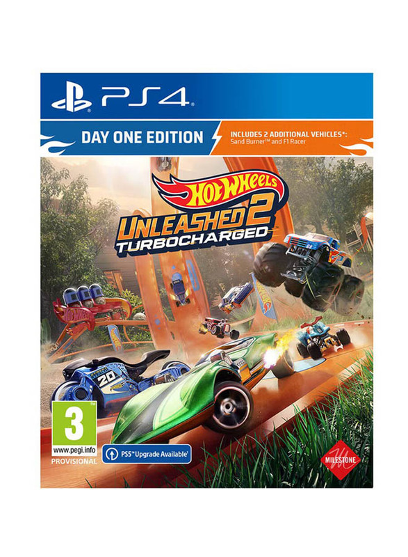 Hot Wheels Unleashed 2 Turbocharged Day One Edition for PlayStation 4 (PS4) by Milestone