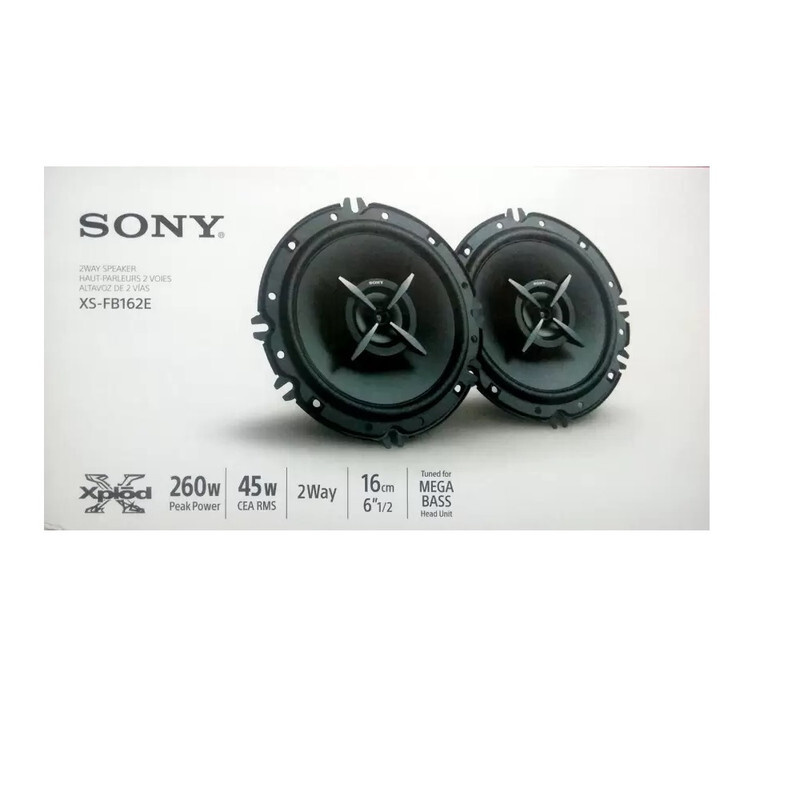 Sony Xs-Fb161E 260 W Dual Cone Car Speaker, 16 Cm Size