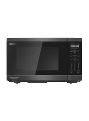 Sharp 32L Microwave Convection Inverter With Grill and 11 Cooking Menus, 1100W, R-32CNI-BS2, Black