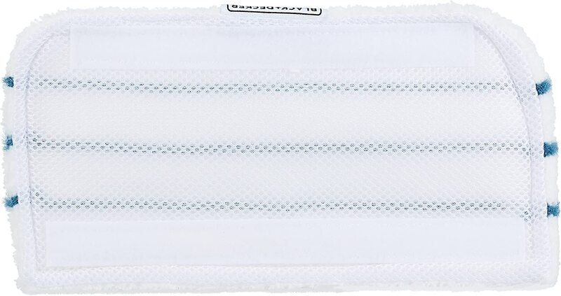 Black+Decker Steam Mop Replacement Pads, 2 Pieces, Fsmp20-Xj, White