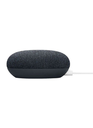 Google Nest Mini 2nd Gen Smart Speaker, GA00781, Charcoal