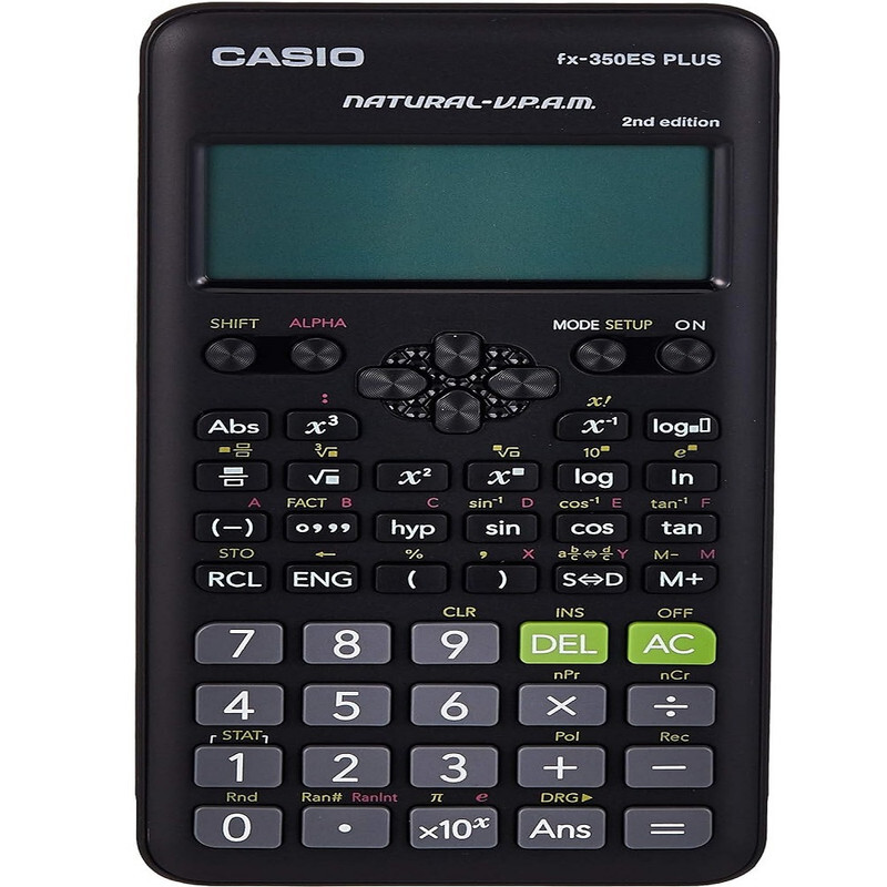 Casio Scientific Calculator , Fx-350Esplus 2Nd Edition Technical And Natural Textbook Display Models School & Lab Calculators Fx350Esplus Ii (2Nd Edition)