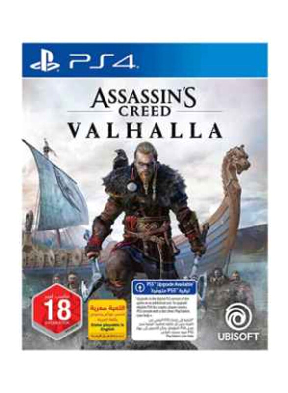 

Assassin's Creed : Valhalla English/Arabic UAE Version for PlayStation 5 (PS5)/PlayStation 4 (PS4) by Ubisoft