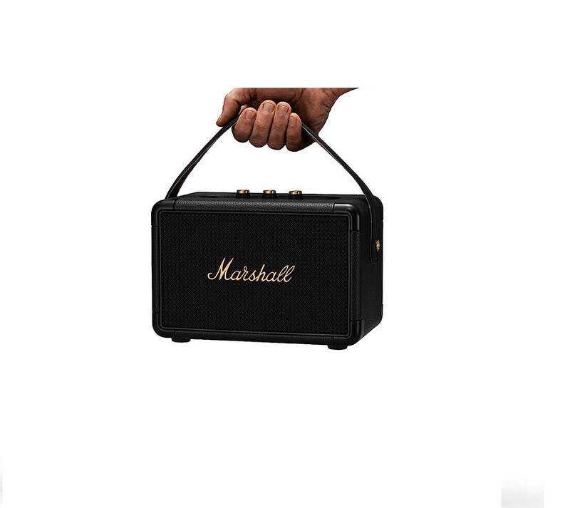 Marshall Kilburn II Black N Brass Portable Bluetooth Speaker
