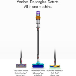 Dyson V15S Detect Submarine Bagless Yellow and Nickel
