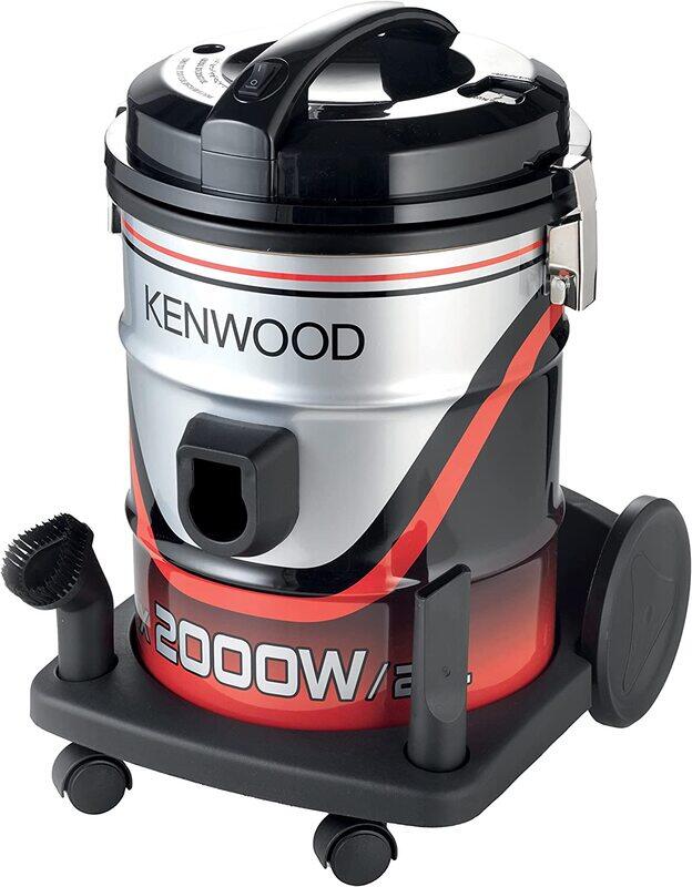 

Kenwood Drum Vacuum Cleaner, 20L, 2000W, VDM40.000BR, Multicolour