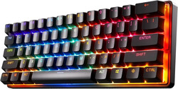 SteelSeries Apex Pro Mini Wireless Mechanical Gaming Keyboard , World’s Fastest Keyboard , Adjustable Actuation,Compact 60% Form Factor ,RGB ,PBT Keycaps , Bluetooth 5.0 ,2.4GHz , USB-C