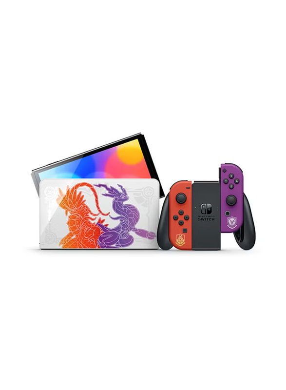 Nintendo Switch OLED (2022) Pokemon Scarlet & Violet Edition, Multicolour