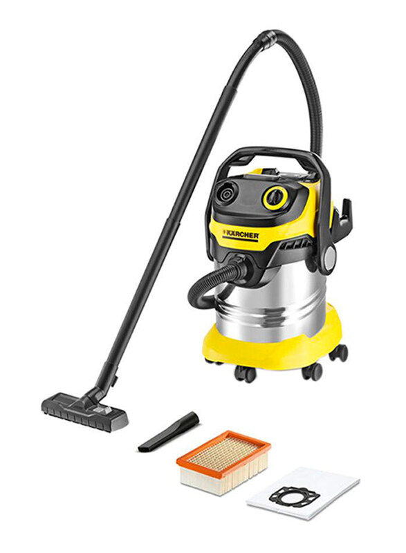 

Karcher Multi Purpose Vacuum Cleaner, 25L, 1100W, WD 5 Premium *AE, Yellow