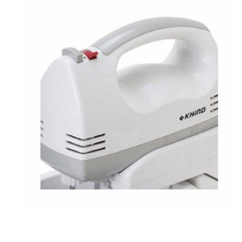 

KHIND Stand Mixer - 2.0L Stand Mixer with Powerful 160W Motor, Stainless Steel Bowl, 5 Variable Speeds, and Detachable Design, High Speed Options, Whi