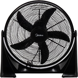 Midea 50W Powerful 5 Leaf Heavy Duty Box Fan with 3 Energy Efficient Speed Settings, Compact Design-Lightweight-Strong Air Flow, Table Fan for Home, Kids Room & Office, FB5017H