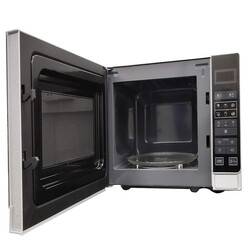 Sharp 20 Liters Digital Solo Microwave Oven with Auto Cooking Menu (Silver R-20MT(S))
