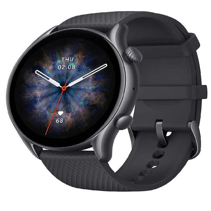 

Amazfit GTR 3 Pro Smart Watch 1.45 inch Ultra HD AMOLED Display 24hrs Health Monitoring 150+ Sports Mode Fitness ,Built-In Alexa & GPS 12-Days Long Ba