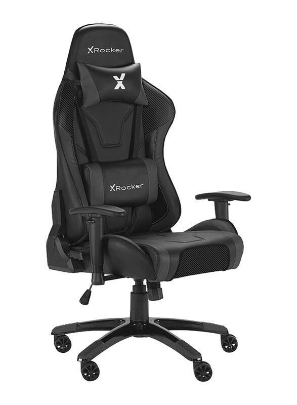 Xrocker Agility Sport Esport Gaming Chair for Chair, Carbon Black