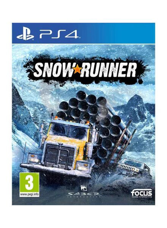 Snow Runner Intl Version for PlayStation 4 (PS4) by Focus Home Interactive