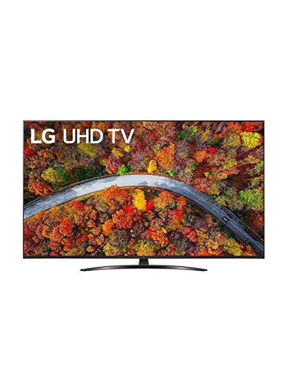 LG 55-Inch Flat Smart 4K HDR LED TV, 55UP8150PVB, Black