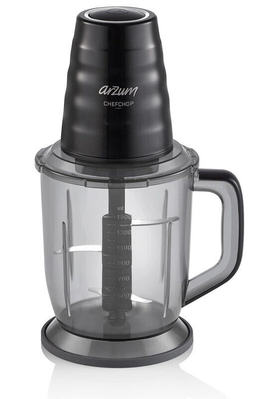

Arzum AR1161 CHEFCHOP CHOPPER 400w, 1.5L, Stainless steel Blades, Black