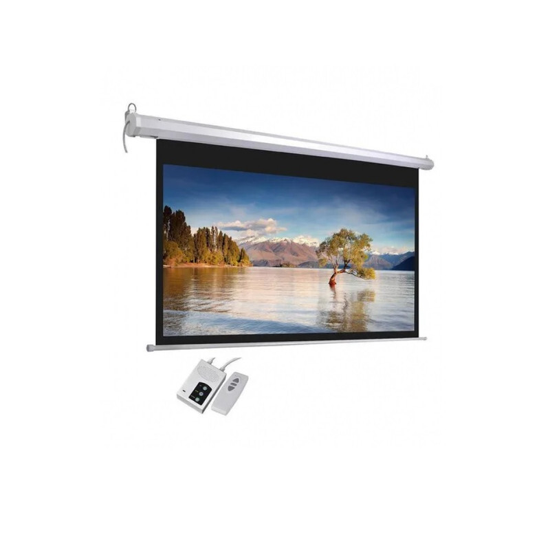 I-View Electrical Screen with Remote 172x130 - 84 inch diagonal