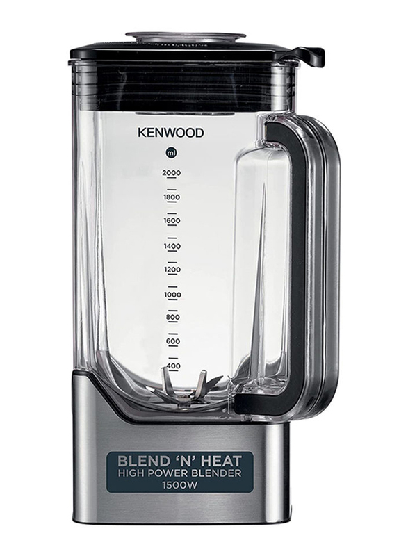 Kenwood 3L Premium Power Blender Smoothie Maker, 1500W, BLM92.920SS, Silver
