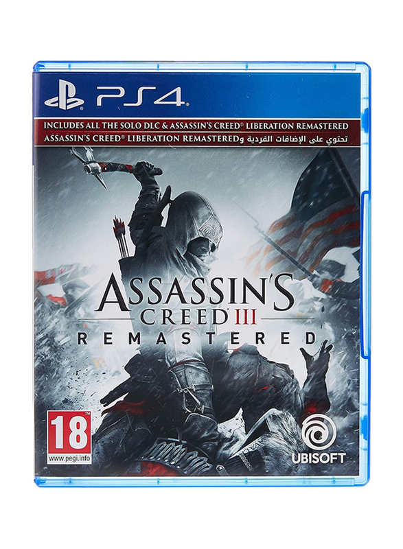 Assassins Creed 3 Remastered for PlayStation 4 (PS4) by Ubisoft