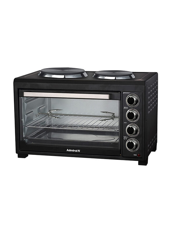 

Admiral 45L Electric Oven, 1400W, ADEO45NBSCP-HP, Black