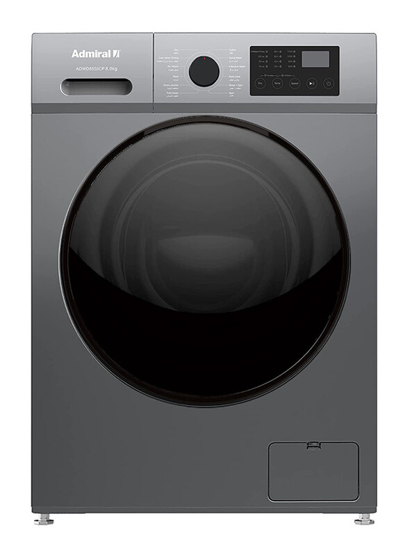 

Admiral 8 Kg Front Load Washing Machine, Silver
