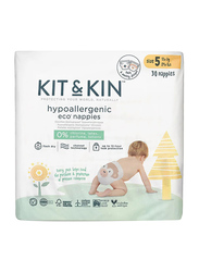 Kit & Kin Eco Diapers, Size 5, 11+ kg, 30 Count