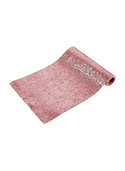 Talking Tables 1.8 Meter Luxe Pink Glitter Table Runner, Pink