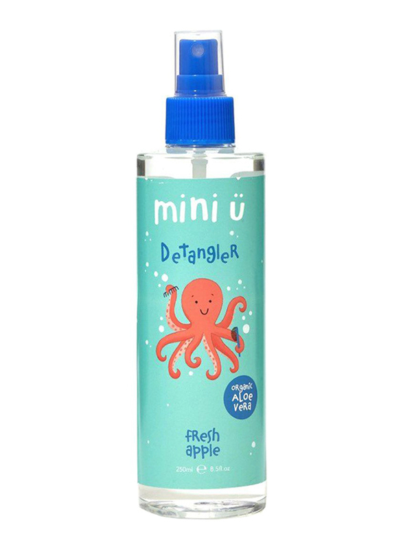 

Mini U 250ml Fresh Apple Detangler Hair Spray for Babies, Newborn, Blue