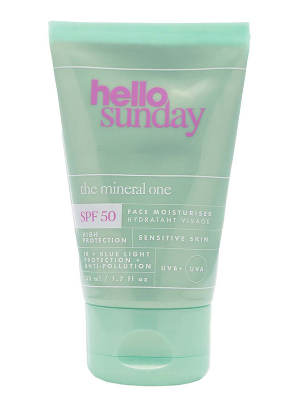 Hello Sunday The Mineral One Face Moisturizer SPF 50, 50ml