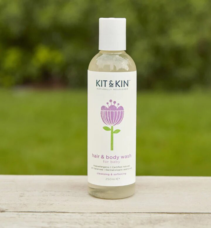 Kit & Kin Baby Shampoo & Body Wash, 250ml