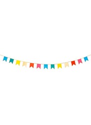 Talking Tables Rainbow Bunting, 3 Meters, Multicolour