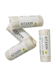 Kit & Kin 60-Piece Baby Diaper Sacks, White