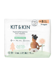 Kit & Kin Eco Diapers Size 3 - 32 Pack