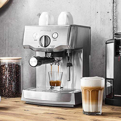 Gastroback Design Stainless Steel Espresso Coffee Machine, 1000W, 42709, Silver