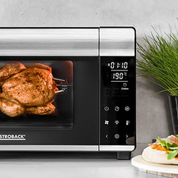 Gastroback Design Bistro Oven Bake & Grill, 1500W, Silver/Black
