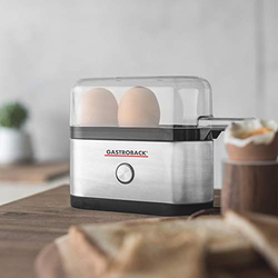 Gastroback Kitchen Appliance Egg Cooker, 42800, Silver