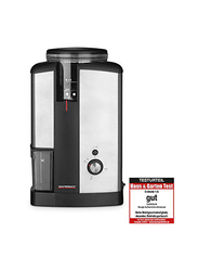 Gastroback Design Advanced Stainless Steel Coffee Grinder, 130W, 42602, Black/Silver
