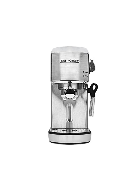 Gastroback 1.4L Stainless Steel Ground Coffee Maker, 1400W, 42716, Silver