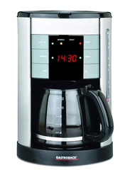 Gastroback Programmable 12 Cups Aroma Plus Coffee Maker, 42703, Silver
