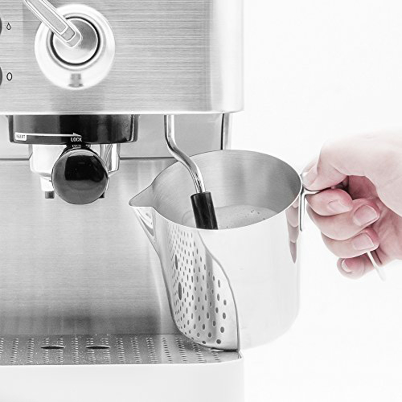 Gastroback Stainless Steel Espresso Plus Coffee Machine, 1250W, Silver